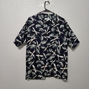 Vintage Kula Bay Hawaiian Shirt Mens L – Made in Hawaii 100% Cotton Made in USA